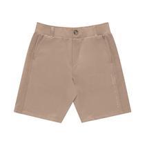 Bermuda juvenil masculina em moletom sarjado minty