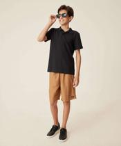 Bermuda Juvenil Moletinho Textura MR Tam 10 a 16-33454