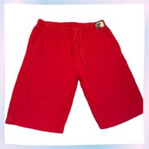 Bermuda Juvenil Sarja Vermelha