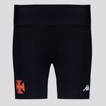 Bermuda Kappa Vasco Supp Aimee Feminino Preto