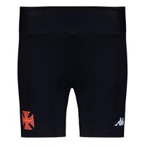 Bermuda Kappa Vasco Supp Aimee - Feminino - Preto