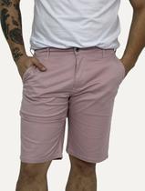 Bermuda King & Joe Sarja Masculina Slim Plaid Rosa Bermuda King & Joe Sarja Masculina Slim Plaid Rosa