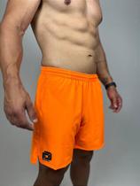 Bermuda Laranja Neon para Treino e Conforto