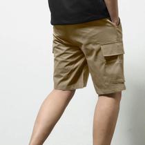 Bermuda Larga Masculina Cargo Dazzling 6 Bolsos Skate Sarja Verão