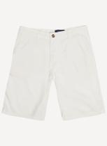Bermuda Linho Aleatory Flat Bege Bermuda Linho Aleatory Flat Bege
