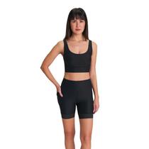 Bermuda Live! Six Pockets Speed Feminino - Preto - M Bermuda Live! Six Pockets Speed Feminino - Preto - M