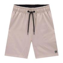 Bermuda Luc.Boo Boxer Em Nylon Tecnospan C/ Elastano Bege Cor:BegeTamanho:14