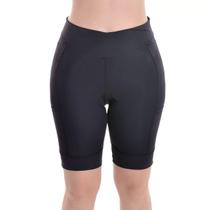 Bermuda Lupo Ciclismo 76134 Feminina - Preta Bermuda Lupo Ciclismo 76134 Feminina - Preta