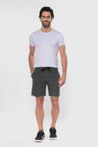 Bermuda Macaw 7854 Cinza Elástico Sarja Bermuda Macaw 7854 Cinza Elástico Sarja