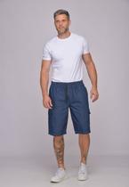 Bermuda Macaw Jeans 7885 Azul Marinho Bermuda Macaw Jeans 7885 Azul Marinho