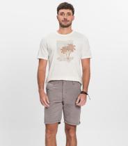 Bermuda Maculina Sarja Com Bolsos Shift Bege Bermuda Maculina Sarja Com Bolsos Shift Bege