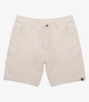 Bermuda Maculina Sarja Com Bolsos Shift Bege Bermuda Maculina Sarja Com Bolsos Shift Bege