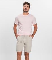 Bermuda Maculina Sarja Com Bolsos Shift Bege Bermuda Maculina Sarja Com Bolsos Shift Bege