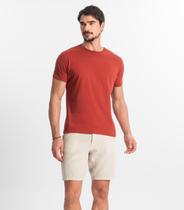 Bermuda Maculina Sarja Com Bolsos Shift Branco Bermuda Maculina Sarja Com Bolsos Shift Branco