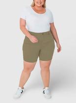 Bermuda Malwee 1000120826 Plus Size Comfort Sarja e Elastano T. 46/54 Bermuda Malwee 1000120826 Plus Size Comfort Sarja e Elastano T. 46/54