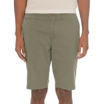 Bermuda Masc. Sarja Premium Arrow - Verde Militar