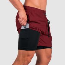 Bermuda Masculina 2 em 1 Surty Athletic Code