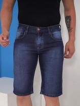 Bermuda Masculina 2 Tons Detalhes Exclusivos Casual Jeans Premium Bermuda Masculina 2 Tons Detalhes Exclusivos Casual Jeans Premium
