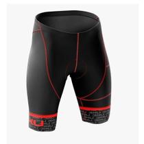 Bermuda Masculina 3XU Multiplied Ciclista Bike Vermelho - Refactor