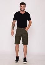 Bermuda Masculina 7950 Verde Musgo F075