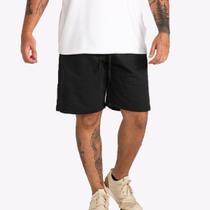 Bermuda Masculina Adulto Moletom TechMalhas Lisa confortavel casual