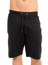 Bermuda Masculina Anistia Tecno Confort com Bolso Preta Bermuda Masculina Anistia Tecno Confort com Bolso Preta