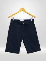 Bermuda Masculina Azul Marinho com Elastano Bermuda Masculina Azul Marinho com Elastano