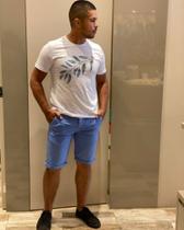 Bermuda masculina azul tam 38 Bermuda masculina azul tam 38