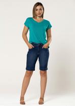 Bermuda Masculina Básica Jeans Pau a Pique