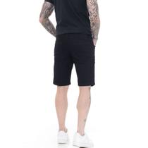 Bermuda Masculina Básica Premium Comfort Elegante Preto Bermuda Masculina Básica Premium Comfort Elegante Preto