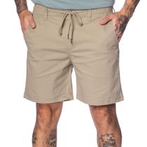 Bermuda Masculina Broken Rules Sarja Reta Verde Claro