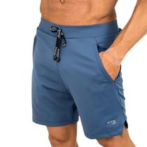 Bermuda Masculina Classic Fit Com Zíper Invisível Lateral Bermuda Masculina Classic Fit Com Zíper Invisível Lateral