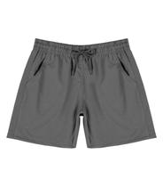 Bermuda Masculina Com Bolsos De Tactel Select Cinza