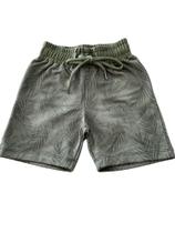 Bermuda Masculina Com Estampa Floral Verde da Lucboo