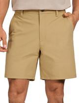 Bermuda Masculina de Golfe CRZ YOGA 7" Stretch Leve Caqui Bermuda Masculina de Golfe CRZ YOGA 7" Stretch Leve Caqui