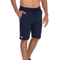 Bermuda Masculina de Moletom Azul Raccon