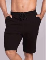 Bermuda masculina de moletom moletinho amarração treino academia TB moda fitness