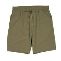 Bermuda Masculina Delkor Plus Size Tactel Verde Militar