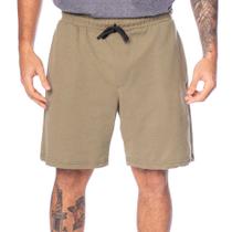 Bermuda Masculina Dixie Moletom Canelado Texturizado Verde Bermuda Masculina Dixie Moletom Canelado Texturizado Verde