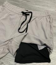 Bermuda Masculina Dry Fit Compressão Tactel Bolsos Zíper Bermuda Masculina Dry Fit Compressão Tactel Bolsos Zíper