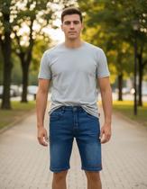 Bermuda Masculina Ecko Unltd Ek460 Jeans Clássica Bermuda Masculina Ecko Unltd Ek460 Jeans Clássica