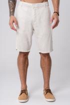 Bermuda masculina em linho