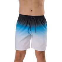 Bermuda Masculina em Microfibra Estampa Degradê Bermuda Masculina em Microfibra Estampa Degradê