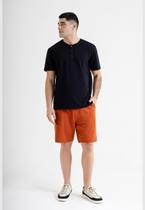 Bermuda Masculina em Moletom Gorgurão Just Basic