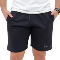 Bermuda Masculina em Moletom Personalizada Livrii com bolso casual