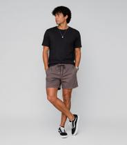 Bermuda Masculina Em Sarja Rota Da Onda Cinza Bermuda Masculina Em Sarja Rota Da Onda Cinza