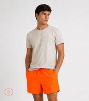 Bermuda Masculina Em Tactel Com Bolsos Filt Surf Laranja Bermuda Masculina Em Tactel Com Bolsos Filt Surf Laranja