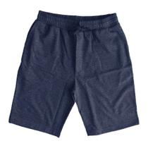 Bermuda masculina em tecido moletinho liso, cor marinho, marca basic +, tamanho gg Bermuda masculina em tecido moletinho liso, cor marinho, marca basic +, tamanho gg