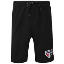 Bermuda Masculina Esportiva Casual Dia a Dia Moletom Licenciada São Paulo Spr Sports Esp301856 Bermuda Masculina Esportiva Casual Dia a Dia Moletom Licenciada São Paulo Spr Sports Esp301856