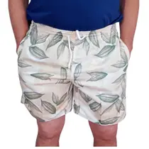 Bermuda Masculina Estampada com Bolsos Moda Praia em Tactel Bermuda Masculina Estampada com Bolsos Moda Praia em Tactel